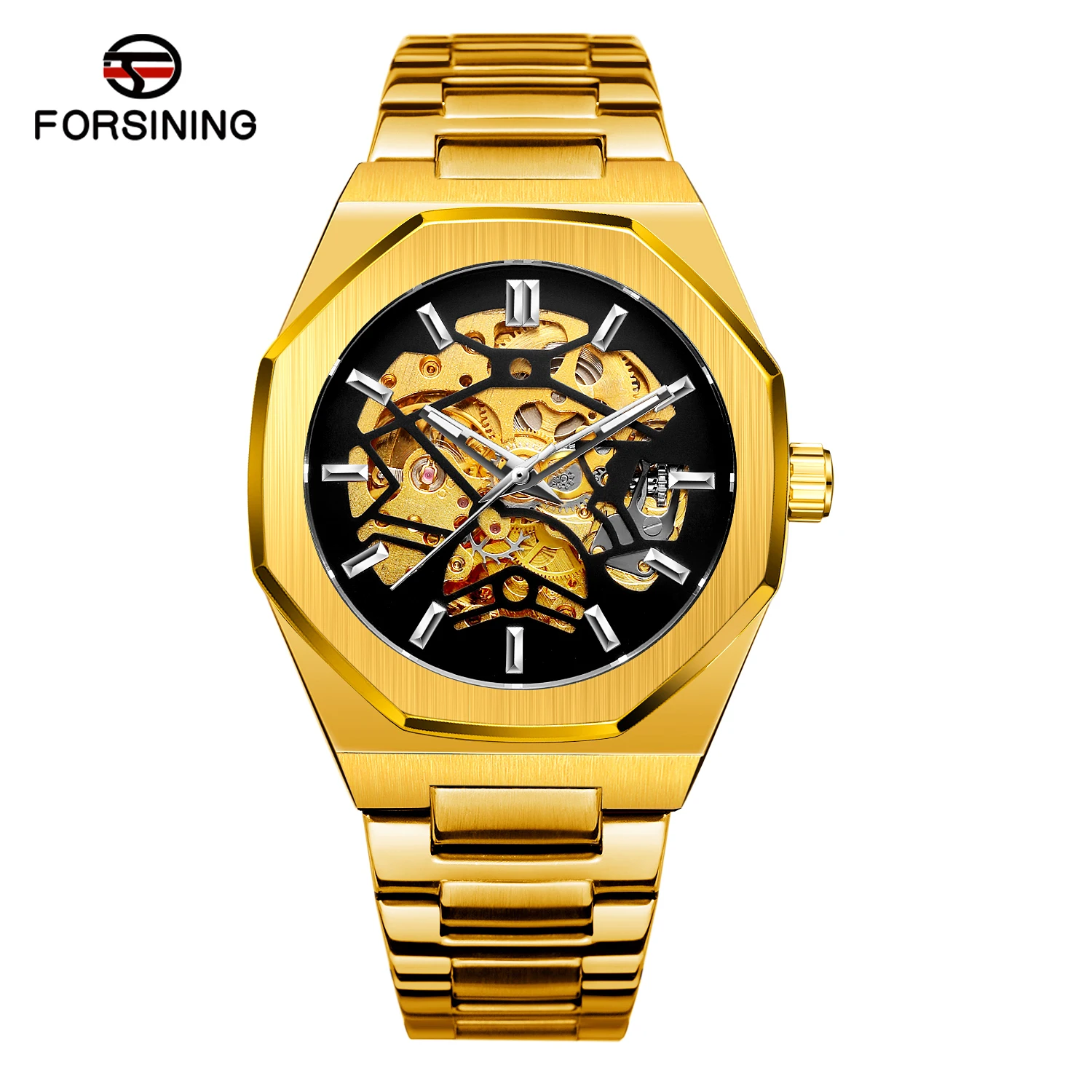 

2021 FORSINING Luxury Hot Selling Automatic Popular Skeleton relojes hombre Custom OEM Mens Watches montre homme New Arrival, 5 colors