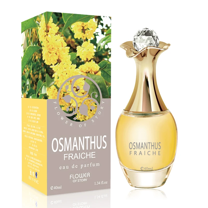 

Wholesale new Fashionable Glass Bottle Floral Women Perfume