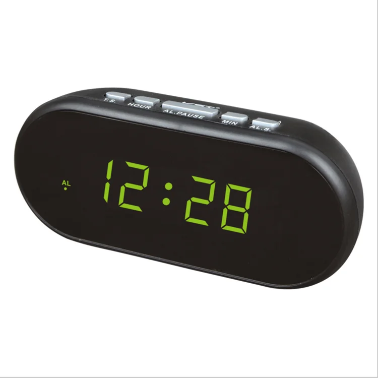 

Wholesale nice price fashion Rectangle Desktop LED with digital table electronic alarm clock