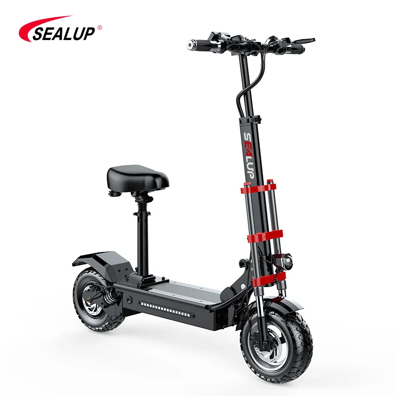 

SEALUP 2021 40-50km Drop Shipping Electric scooter 500W 2 wheel e scooter mobility Electric scooter Adult