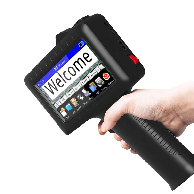 

Faith good system portable rechargeable handheld inkjet expiry date printer on plastic steel metal