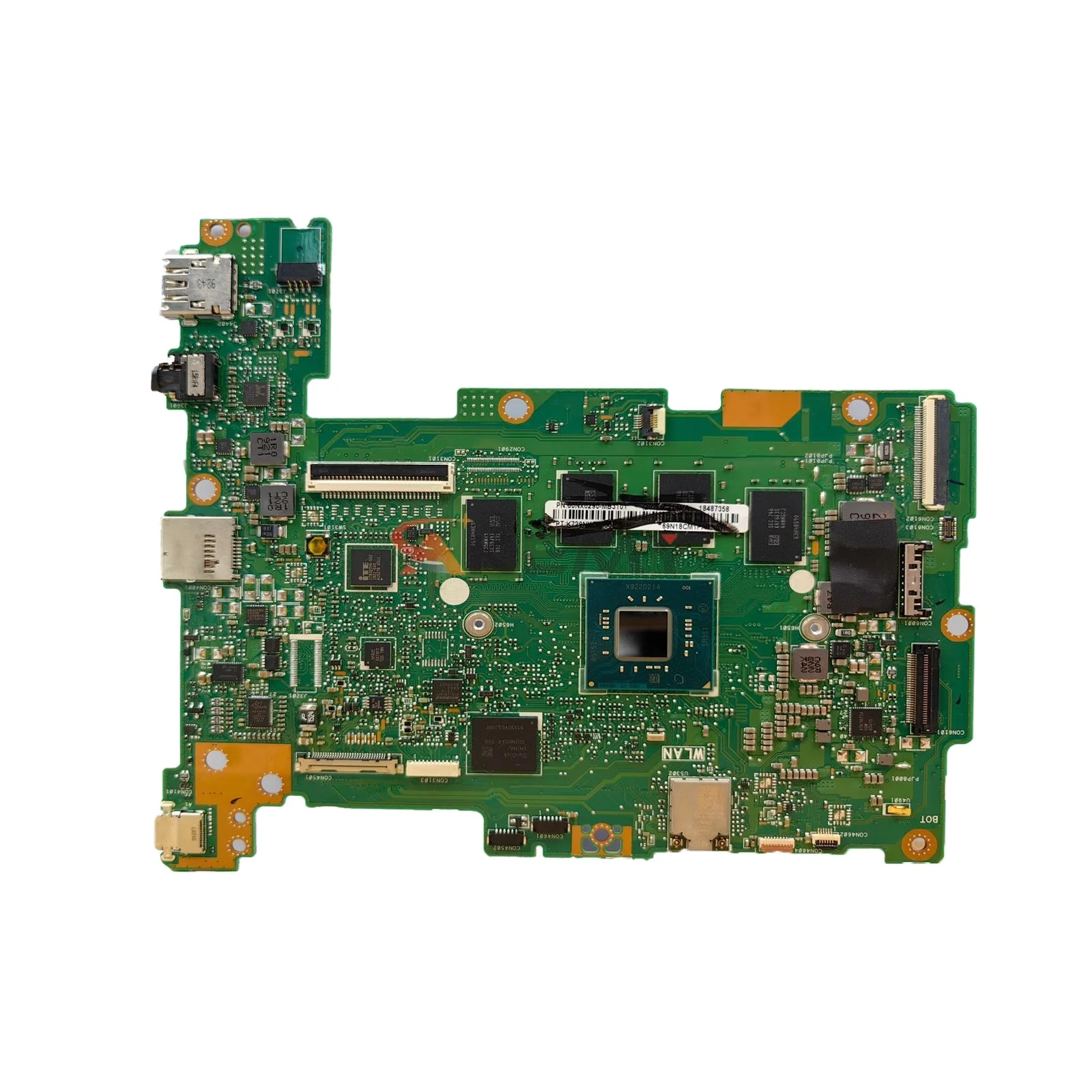 

Akemy For ASUS Chromebook Flip C214MA Laptop Mainboard C214MA Motherboard with N4000 CPU 4GB RAM 32G-SSD