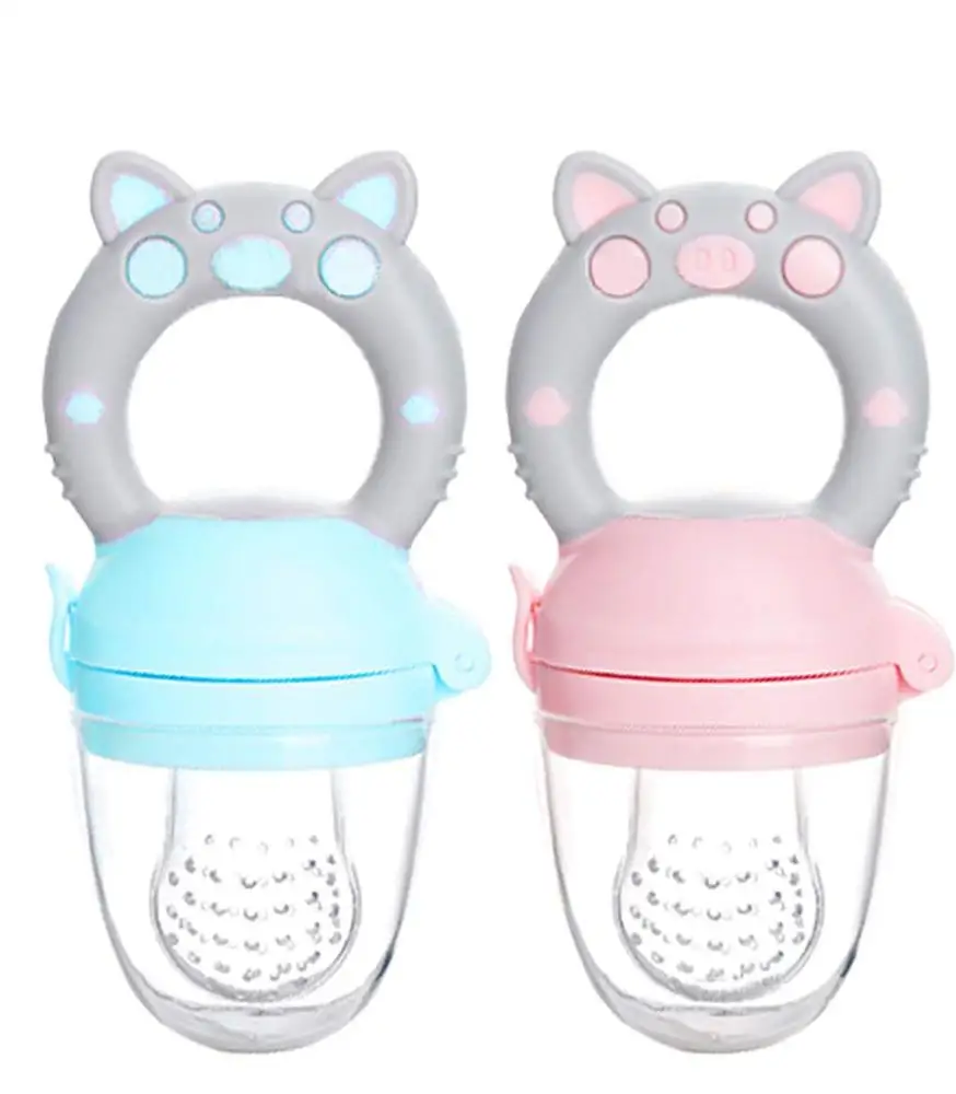 

Hot Sale New Products Newborn Cute Food Biting Baby Pacifier Baby Fruit Vegetable Feeder