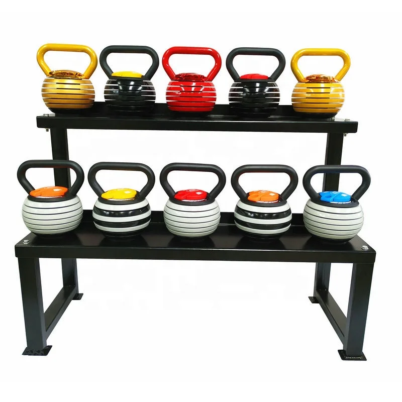 

China New 9KG 18KG Free Weight Sets Adjustable Kettlebell, Black, white, red, custmoized color