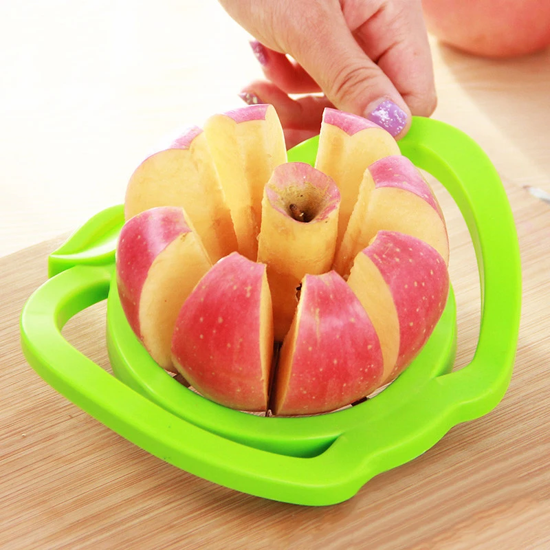 

Hot sale New Kitchen assist apple slicer Cutter Pear Fruit Divider Tool Comfort Handle for Kitchen Apple Peeler