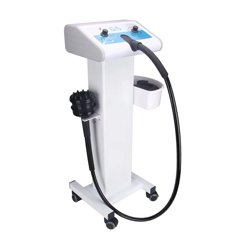 

Interchangeable 5 Massage Heads Body Slimming Massager Machine For Cellulite Romoval, White