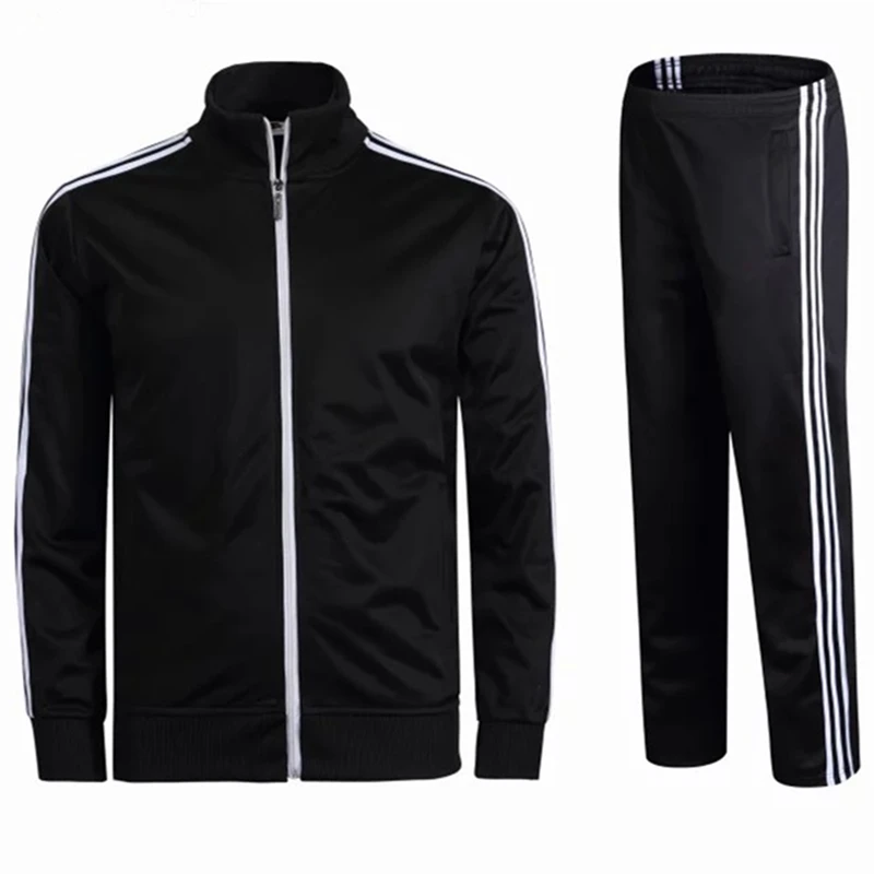 Custom Tracksuit For Men Football Polyester fiber Futbol Running Jackets Tracksuit