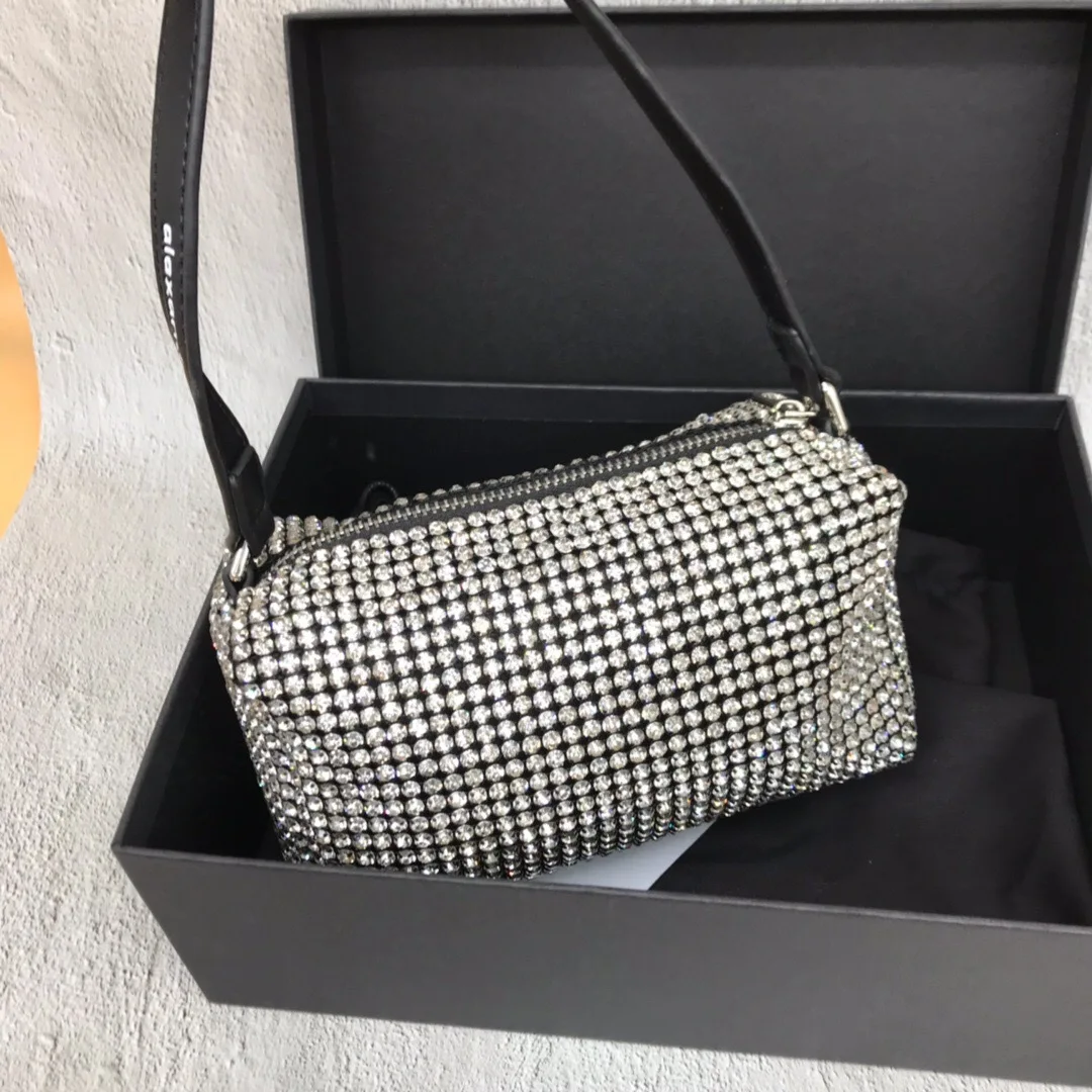 

2021 Rhinestone Diamond Blingbling Fashion Female Bag Shoulder Luxury Handbags For Women, Multiple colors