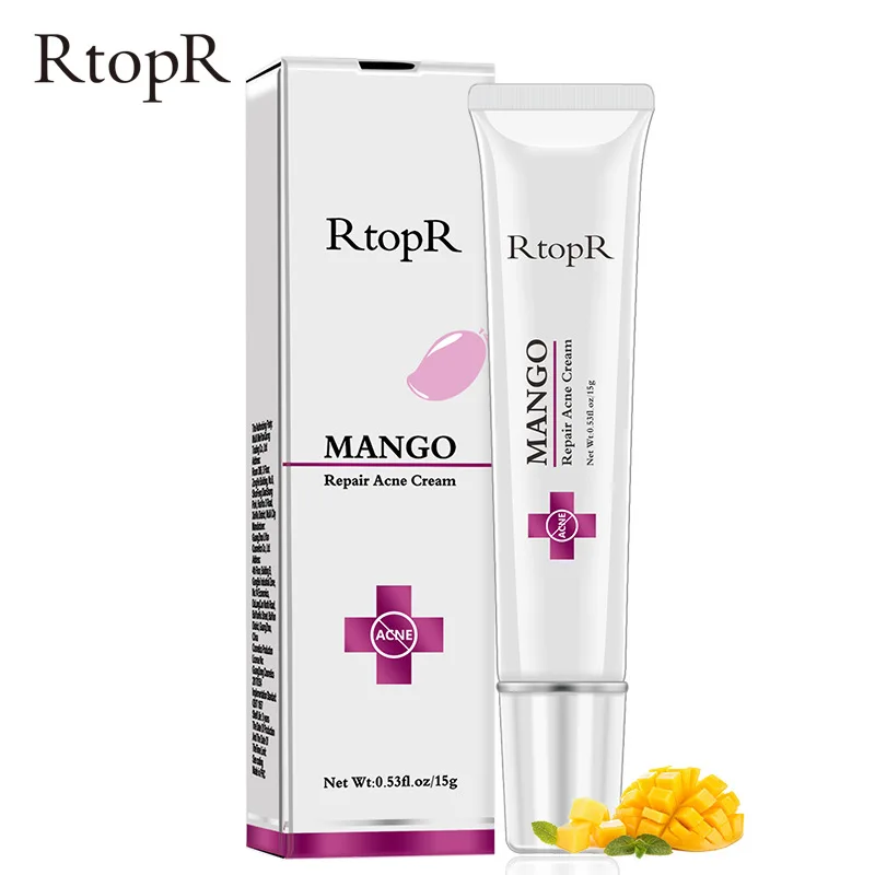 

2020 best selling RtopR mango Acne remove cream skin repair cream