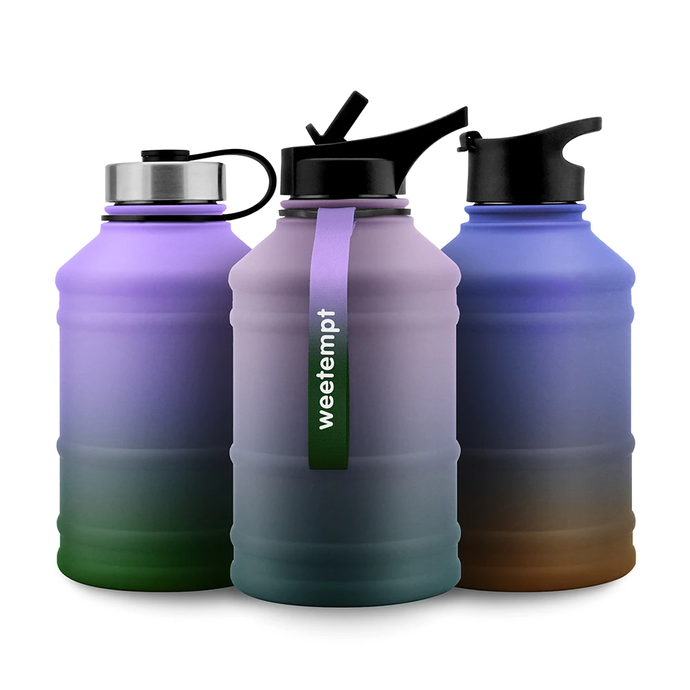 Amazon Hot Selling 2.2l Gym Sport Stainless Steel Single Wall Water