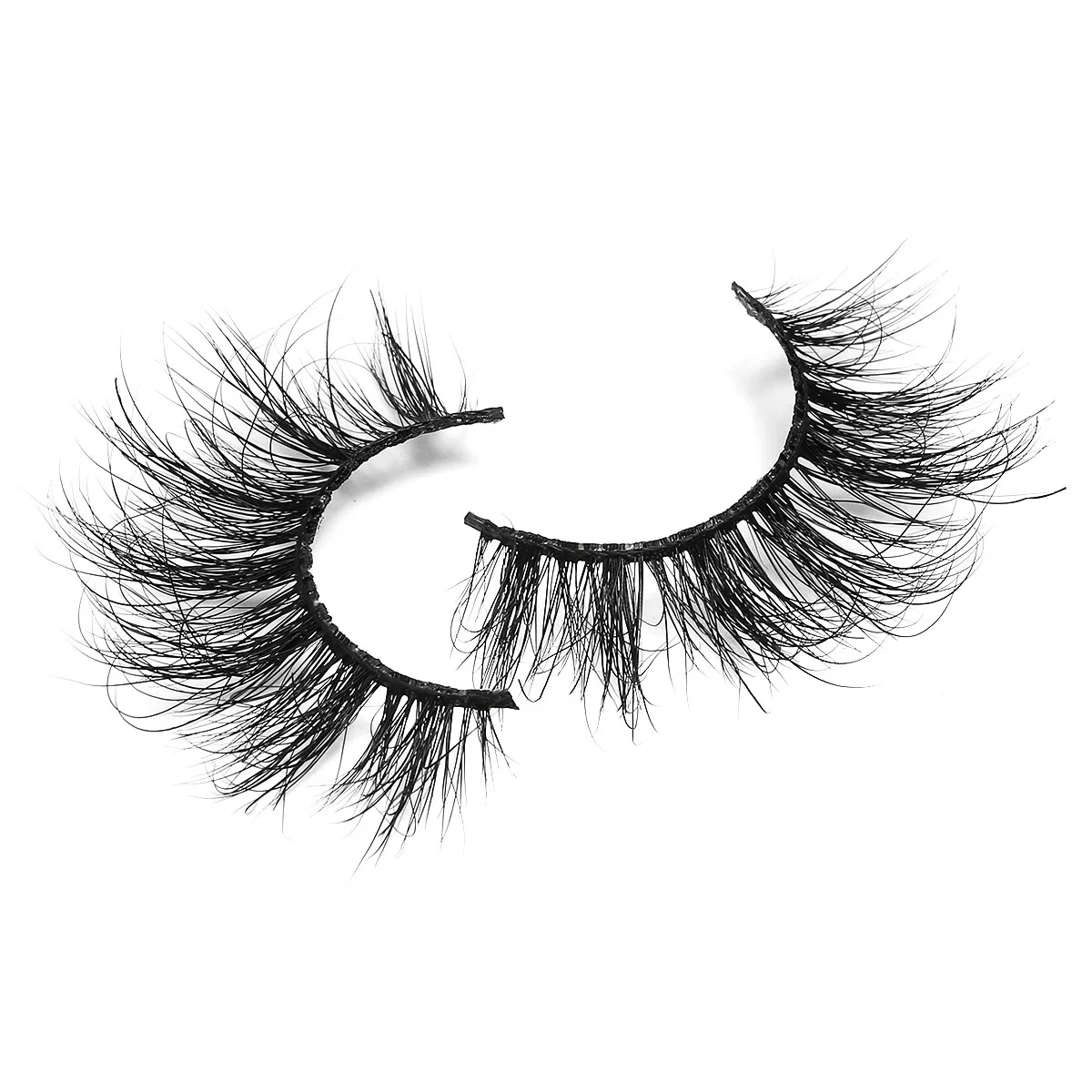 

Wholesale 3D Mink Eyelash And Boxes Private Label Fluffy 100% Real Mink 3D Eyelashes