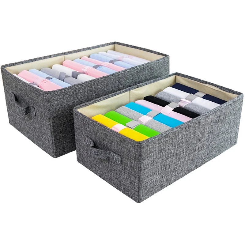 

Household sundries clothes drawer storage box non-woven foldable storage box