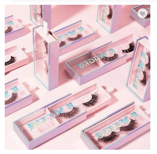 

Free Sample Wholesale Silk Lashes Vendor Custom Packaging Private Label Boxes China 3D Silk Eyelashes
