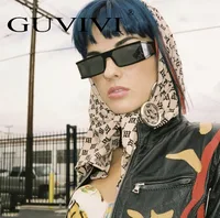 

GUVIVI Wholesale Designer logo sunglasses UV400 vintage Square Made in China sunglasses 2019