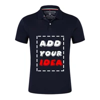 

Custom Mens Golf Polo Shirts With Embroidery Logo Design Custom DIY Your Own Logo printing Polo Shirt for company uniforms