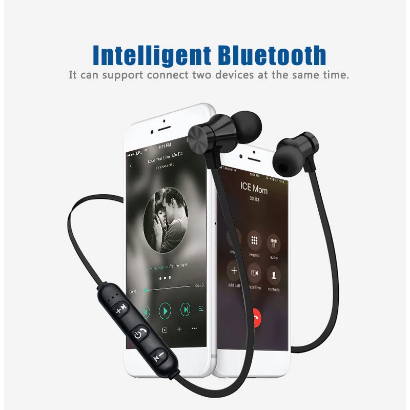 Best Price True Wireless Earbuds Bluetooth IPX6 Waterproof TWS Stereo Earphones in-Ear Built-in Mic Headset Bass for Sport - ANKUX.COM