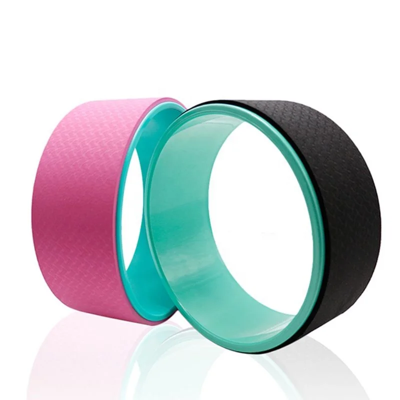 

TY Newest Yoga Wheel for Back Pain Gym Fitness Workout Waist Bodybuilding Pilates Ring fitness equipment, Optional