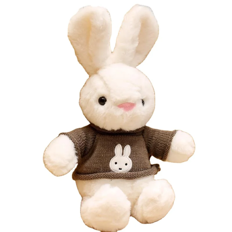 

Hot sale Cute Easter Rabbit Plush Toy Soft Rabbit Plushies Kawaii Bunny Doll Children Gift Easter Bunny Dolls Stuffed Animal B