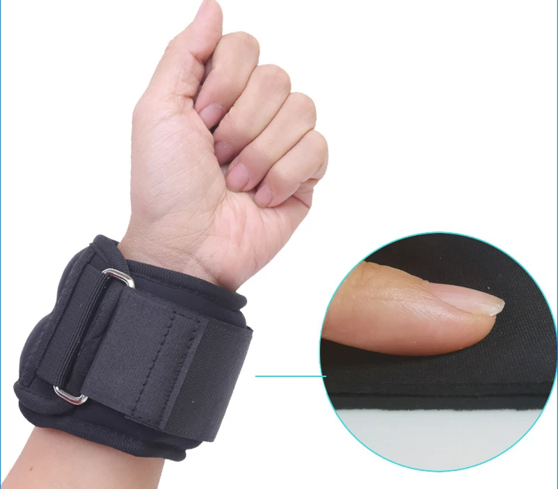 

Hot Selling Custom Arm Leg Weights Bag Adjustable Wrist Ankle Weights