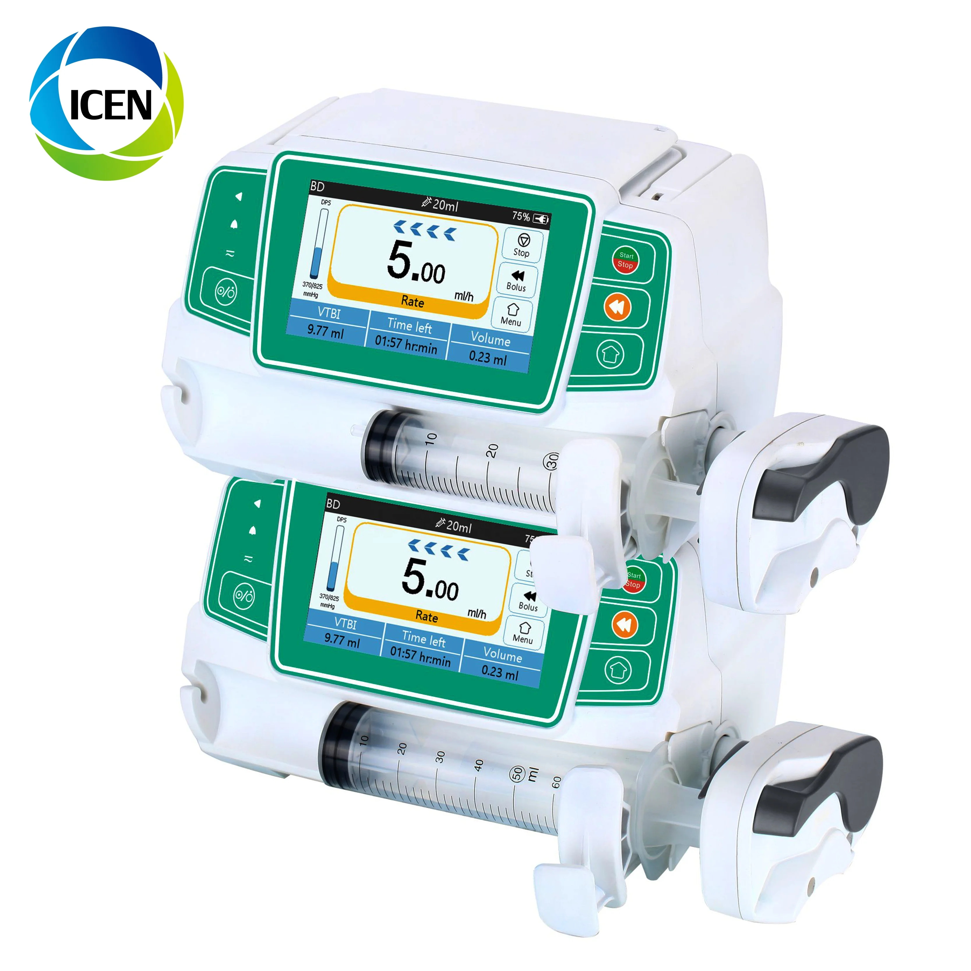 
IN-GS50 hospital medical equipment syringe infusion pump 