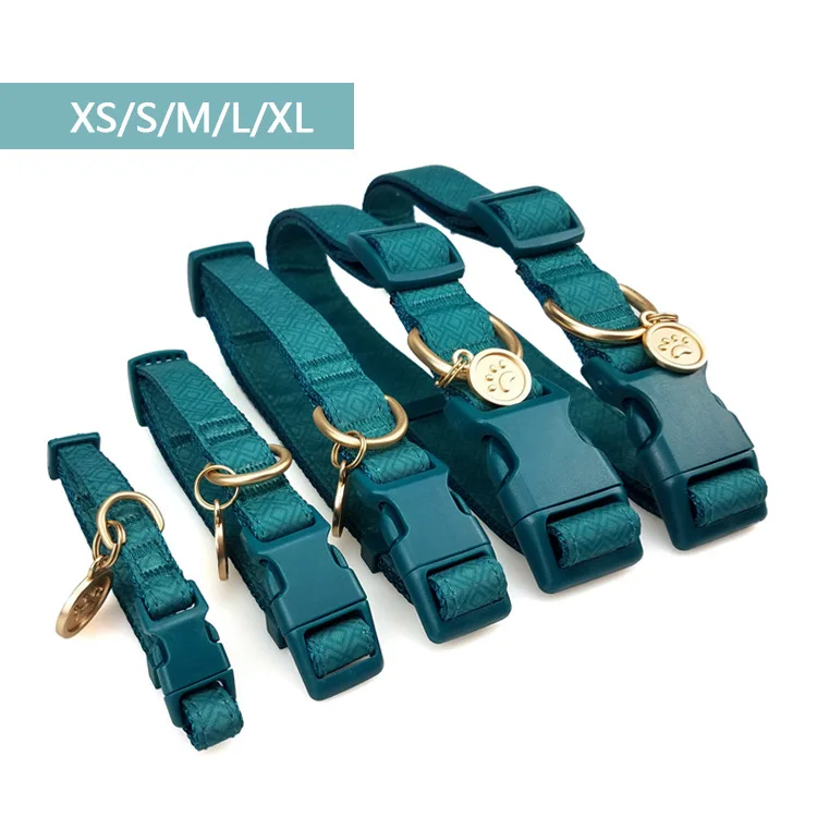 

New Arrival Hot Sale Dog Fashion Collar Custom The Dog Collar Boutique Fit All Size Dogs, Green