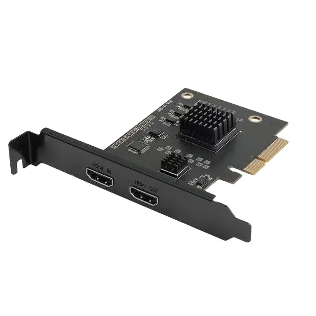 

Sell Well New Type PCIE HD-compatible Video Capture Card For Computer, Black