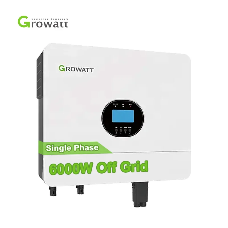 

Growatt Inverter Off Grid 48v Wifi SPF6000ES 230V Single Phase 6kw PV Solar Mppt Inverter