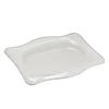 Factory direct wholesale A5 melamine hotel tableware mouth rectangular deep plate