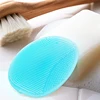 Soft Silicone Face Cleanser and Massager Brush Handheld Mat Scrubber For Sensitive