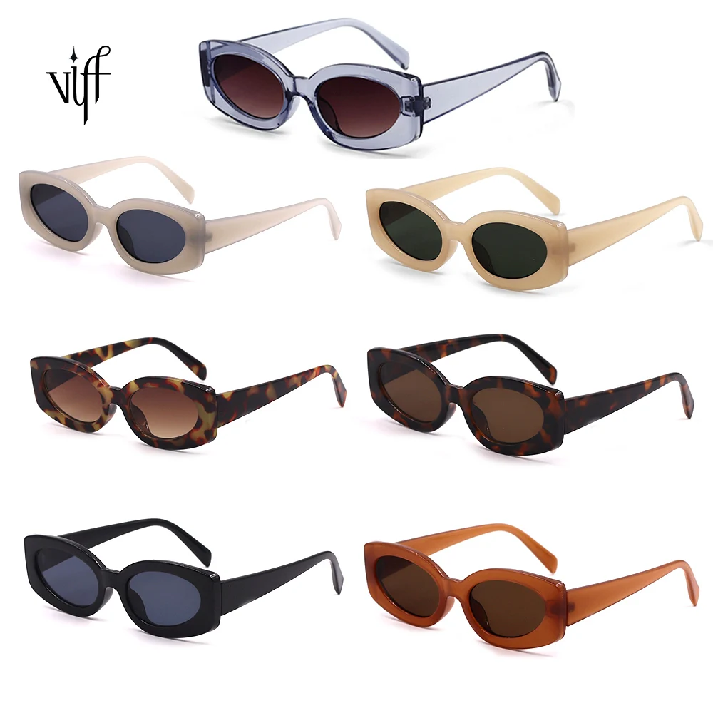 

VIFF HP20028 Best Seller Sunglasses Classy Retro Shades Custom Logo Sunglasses Women Vintage Oval Sun Glasses Sunglasses 2021