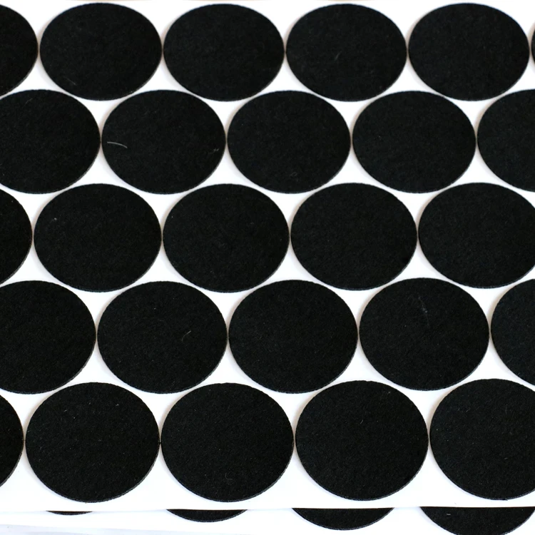 Adhesive felt pad bulk strong adhesive furniture feet protector felt pad for desk and leg