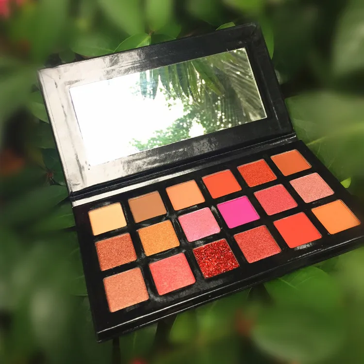 

Wholesale oem 18 colors amazon hot sale eyeshadow palette, Muliti-color