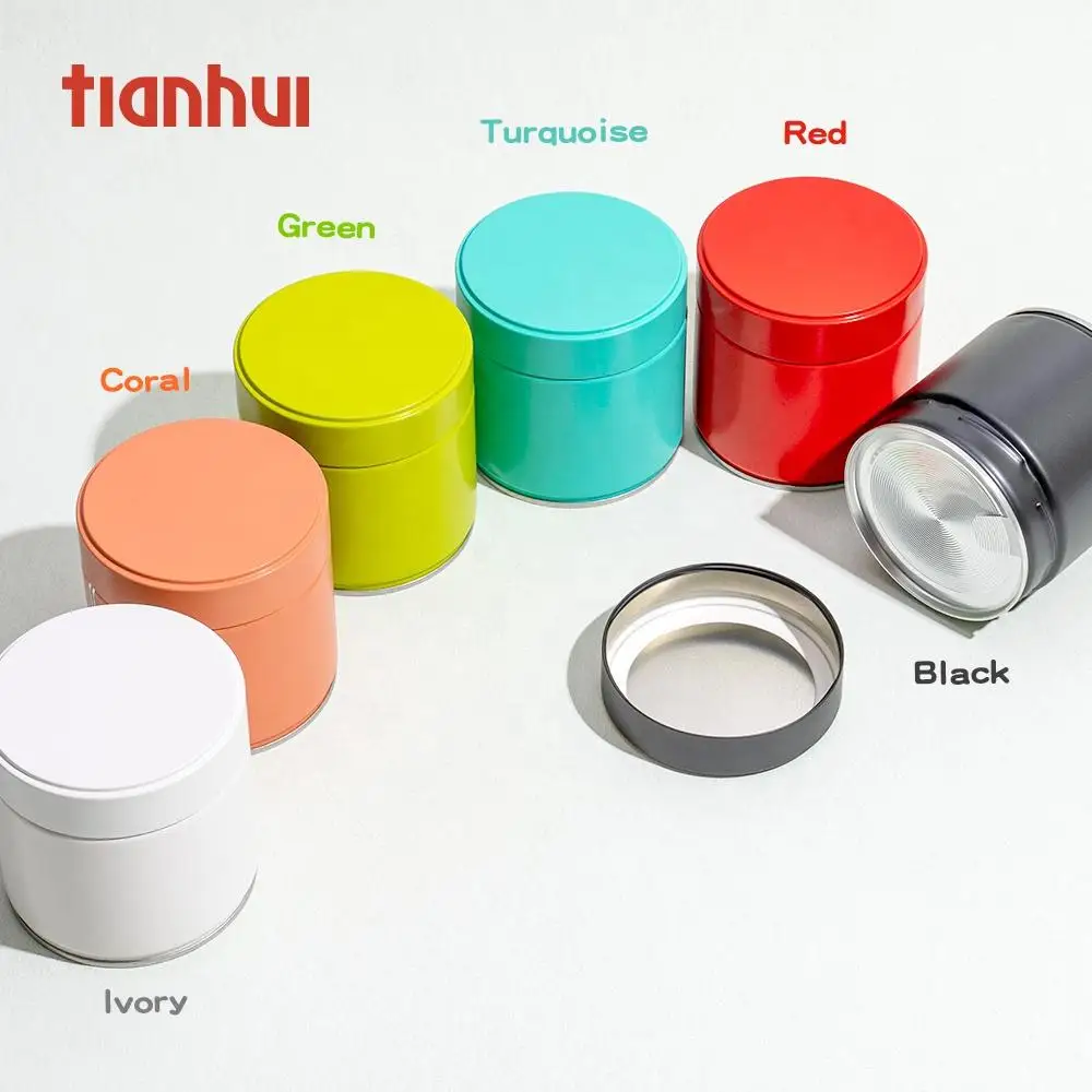 

Tianhui Wholesale Food Grade Tinplate Tin Cans Packaging for Tea Leaves