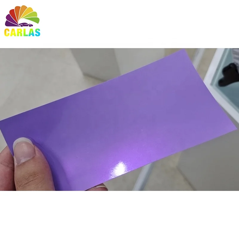 

1.52*18m Air Release Chameleon Glossy Purple Car Vinyl Wrap Car Body Decoration Stickers Car Film