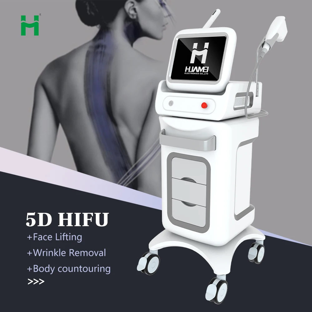 

35000 Shots Hifu Machine Body Face Lifting and mini HIFU 2 in 1 portable vaginal tightening rejuvenation hifu machine