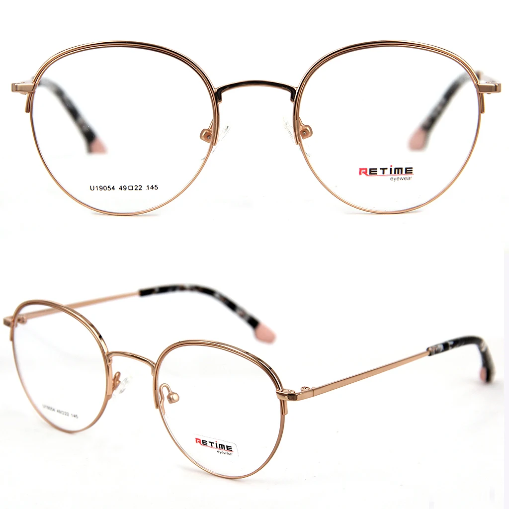 

Unisex New Design Round Prescription Optical Cheap Stock Assort Eye Glass Frames