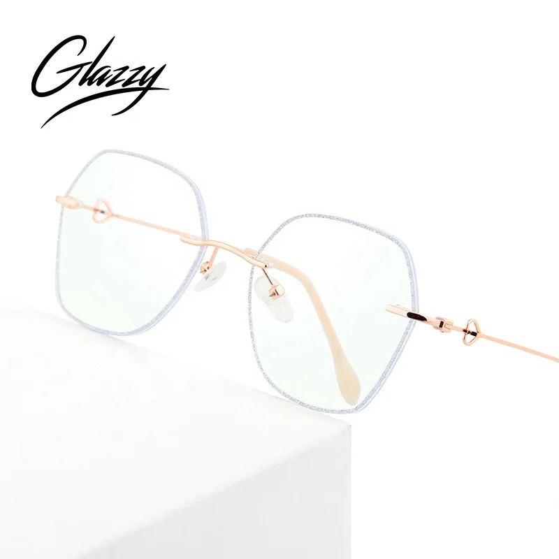 

2021 New Arrivals Classical metal myopia glasses frame anti-blue light glasses