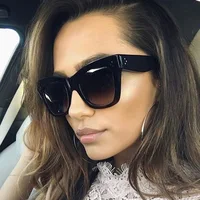 

most popular For Woman fashion Sunglasses with custom logo Cat eye sunglasses