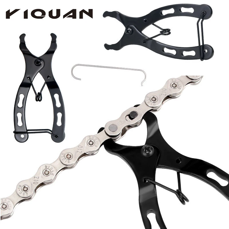 

Bike Chain Magic Clasp Pliers Mountain Bike Chain Quick Release Magic Clasp Remove Installation Wrench Tool, As shown