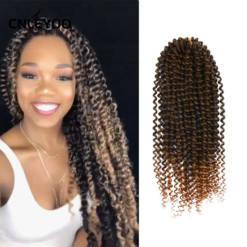 

18 Inch Passion Twist Crochet Hair for Women (100g/Bundle) Spring Crochet Braiding Hair Extension, 1b, 1b/30, 1b/27, 1b/bug, 99j, bug, 27/613