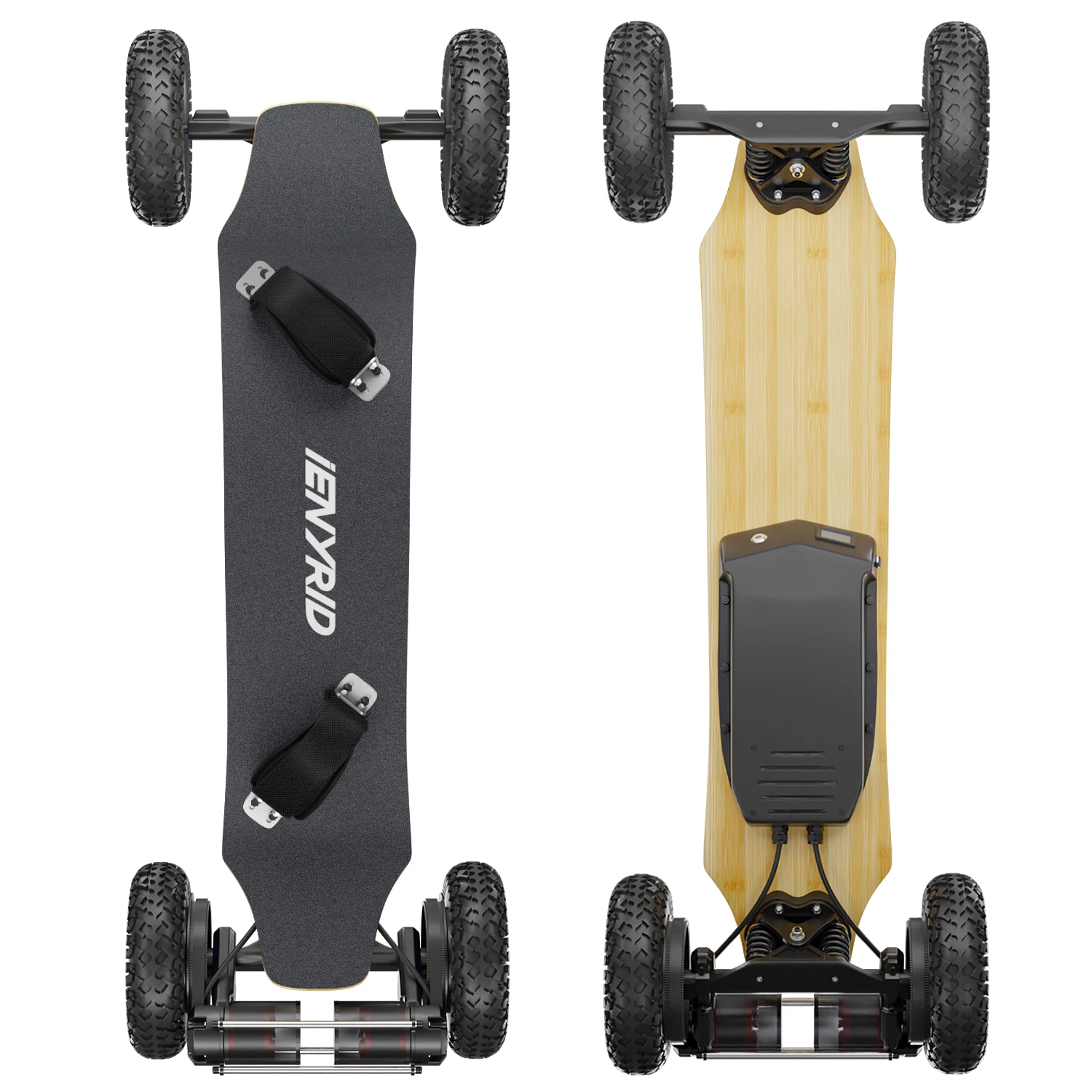 

China Factory new design all Terrain Electric-Mountain Longboard Dual Motor Each CE RoHS with Remote Control for American market