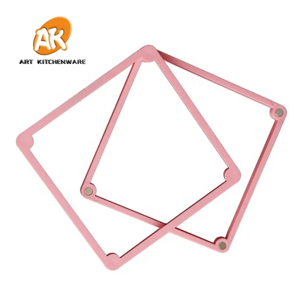 

AK DIY Cake Stencil Fixing Frames Decoration Magnetic Cookie Stencil Holder