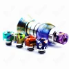 LEMAGA RTS FREE SHIPPING pure copper drip tips 510 popular delrin/metal/stainless/ming tip plastic