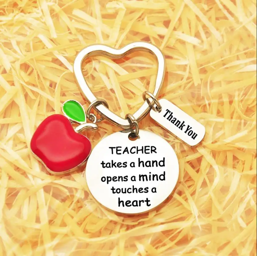 

1/6 Teacher Keychain for Women Men Teacher Appreciation Keychai