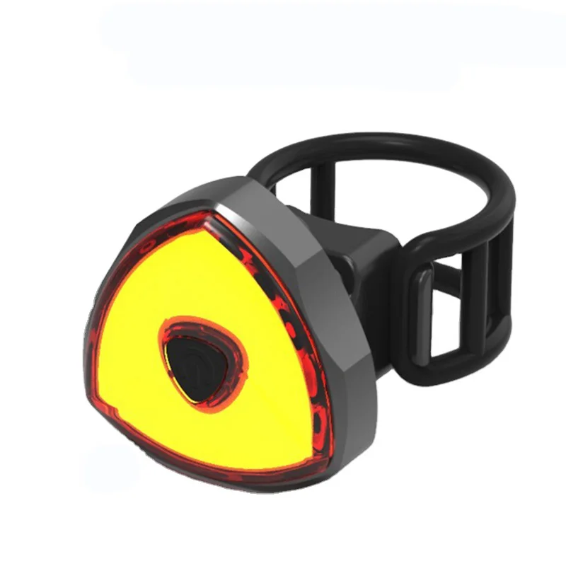 

5 Modes Outdoor Night Cycling Safety Riding Led Red Warning Lamp Police Bicycle Usb Charging Back Tail Light, Black