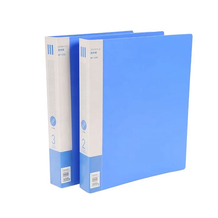
Latest Selling Custom Size Hard Cover 3 Ring Binder Stationery Paper Document File Folder 