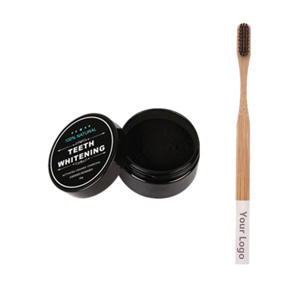 Activated Carbon Black Charcoal Teeth Whitening Powder Stain Remover