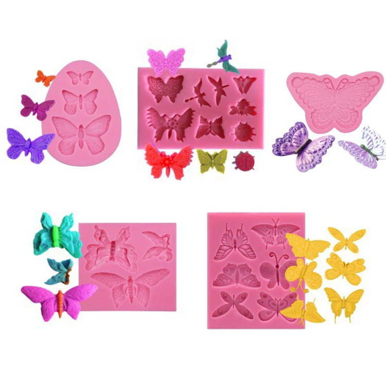 

Silicon decoration tools chocolate mould fondant molds for cake decorating, Pink