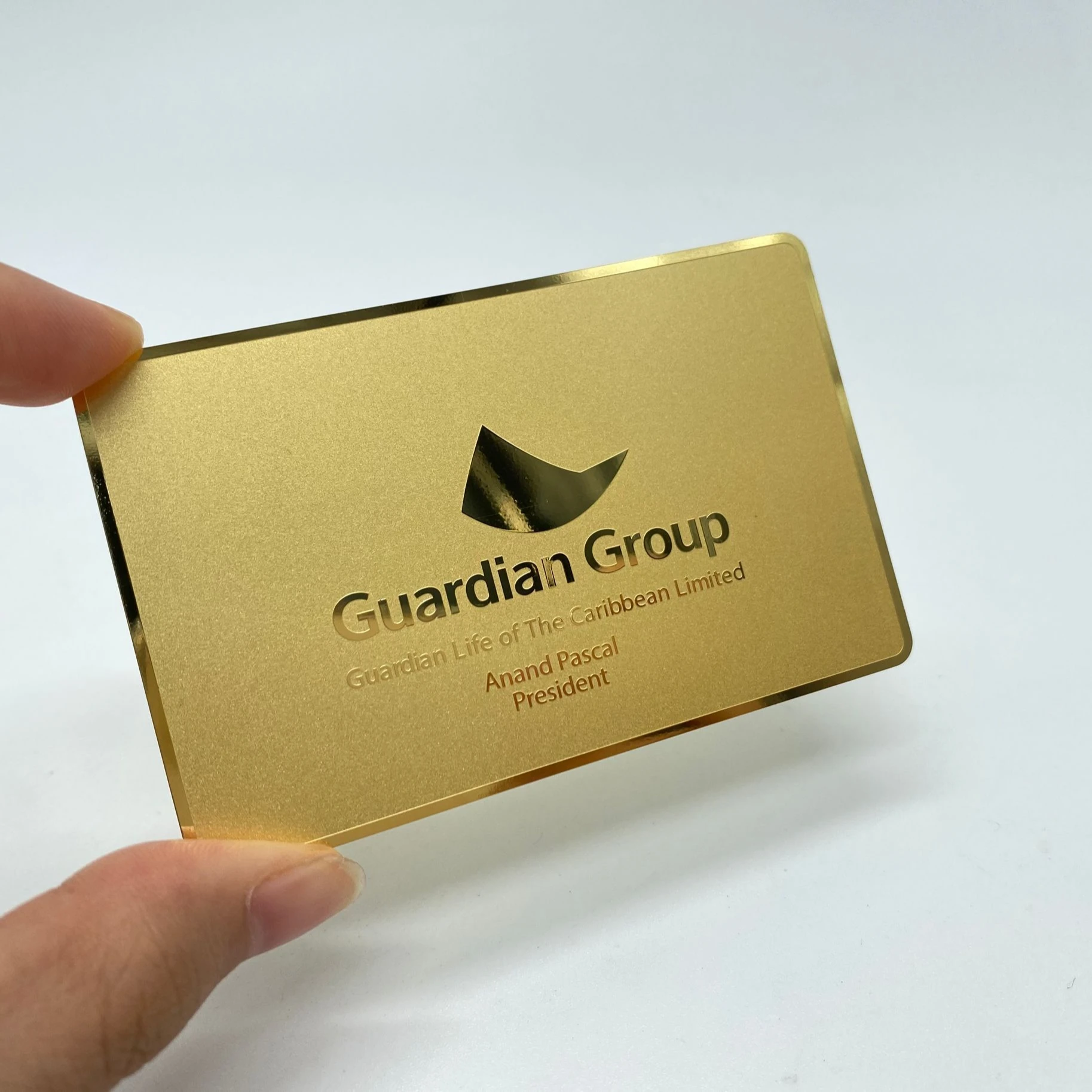 DU gold metal business wedding