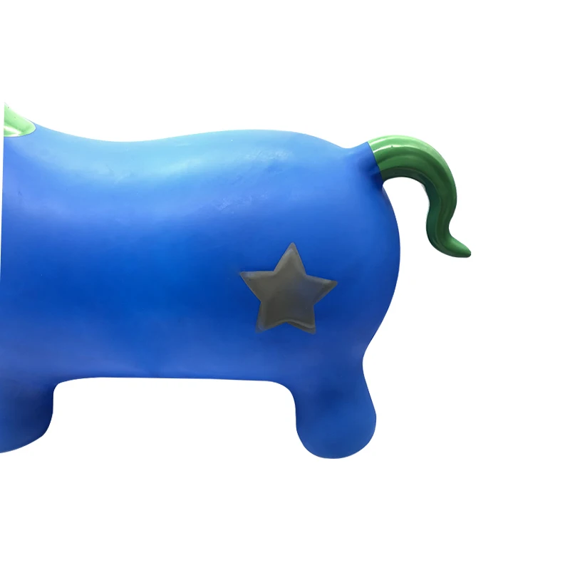 
Bouncy Unicorn Hopper Kids Inflatable Hopper Ride On Bouncer Toy 